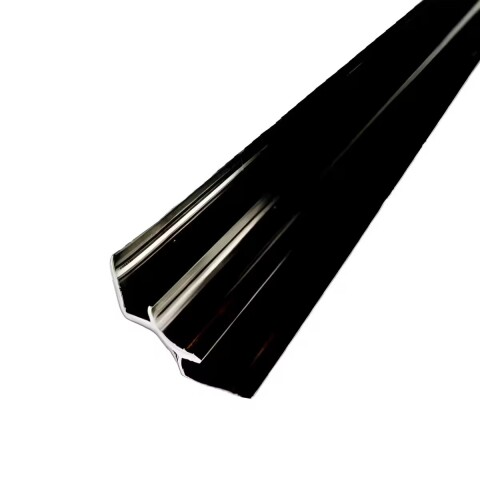 Esquinero interior placa pvc 3mm Negro Esquinero Interior Placa Pvc 3mm Negro