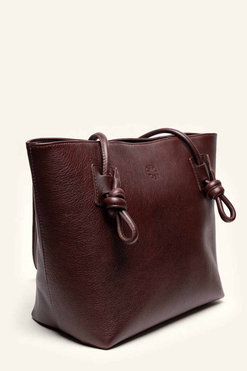 TOTE NUDOS Chocolate