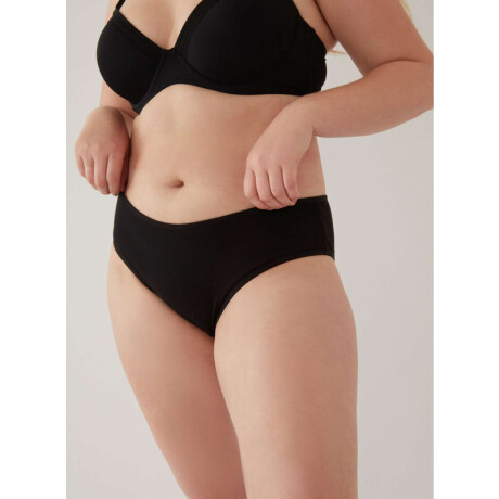 Bombacha alta tiro corto sacks Negro