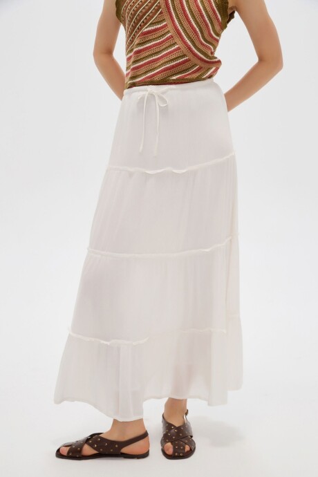 Falda Abalin Marfil / Off White