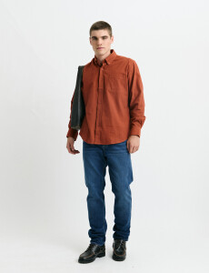 012639 CAMISA HARRY Ladrillo