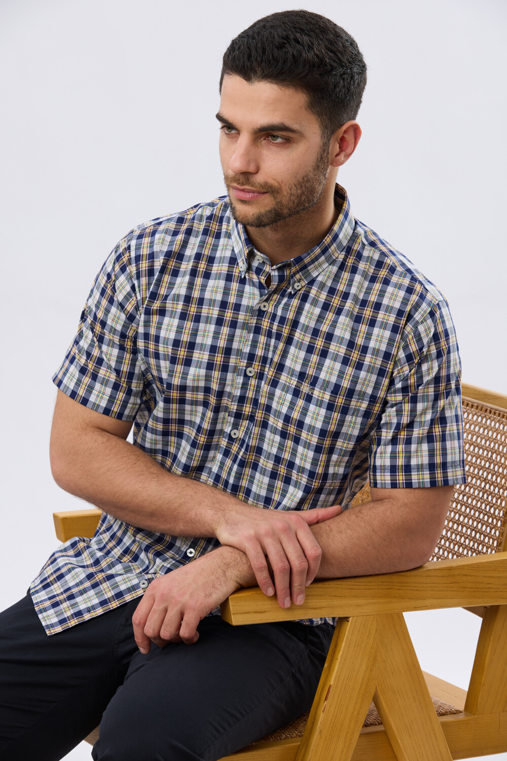 CAMISA SPORT CUADROS Unico