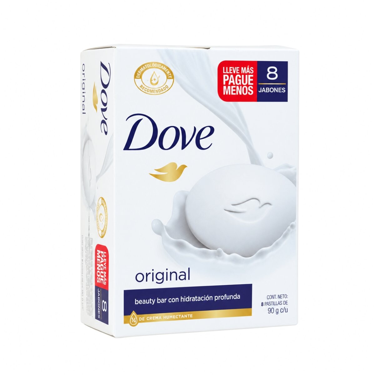 Pack jabón Dove x8 