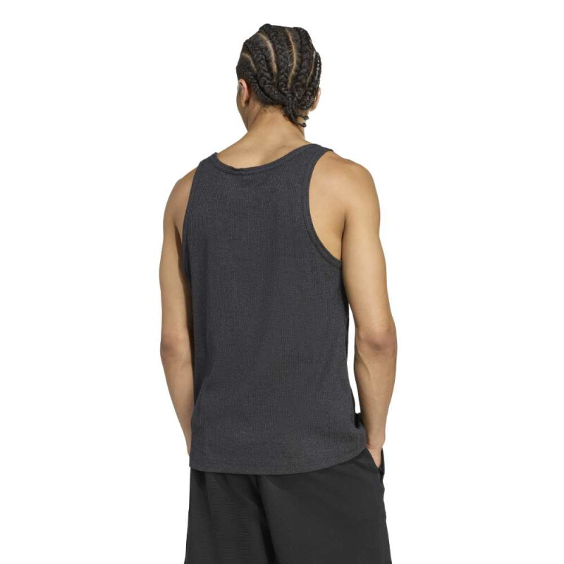 MUSCULOSA ADIDAS ESS TANK Hombre KA0648 Negro-blanco