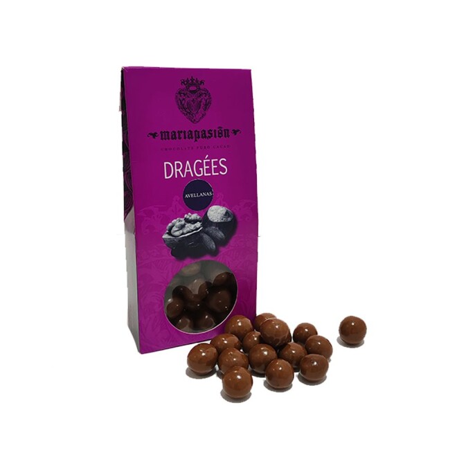 Drageés Avellanas - Chocolate Leche 37% - Puro Cacao Drageés Avellanas - Chocolate Leche 37% - Puro Cacao