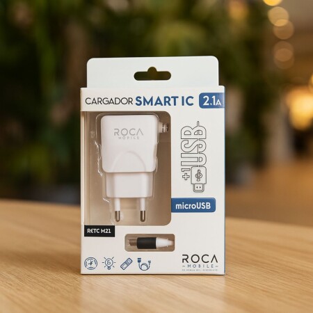 CARGADOR MICRO USB SMART 2.1A CARGADOR MICRO USB SMART 2.1A