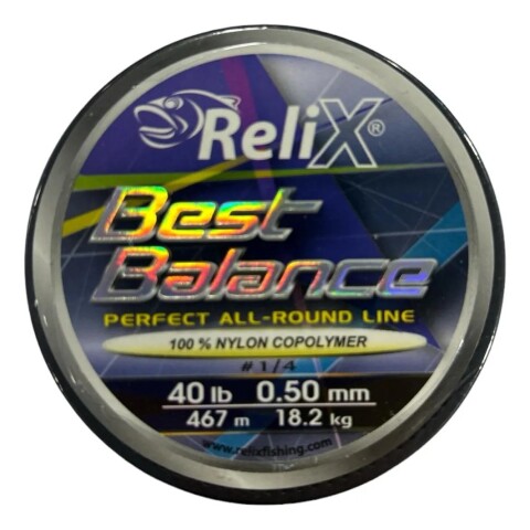 Tanza Relix Best Balance Dark Green Medida 0.50mm