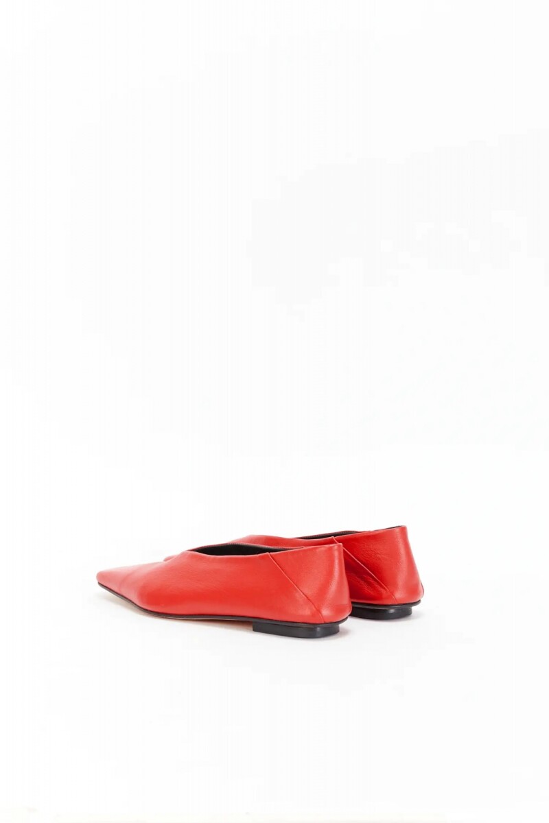 MOCASIN AURORA Rojo