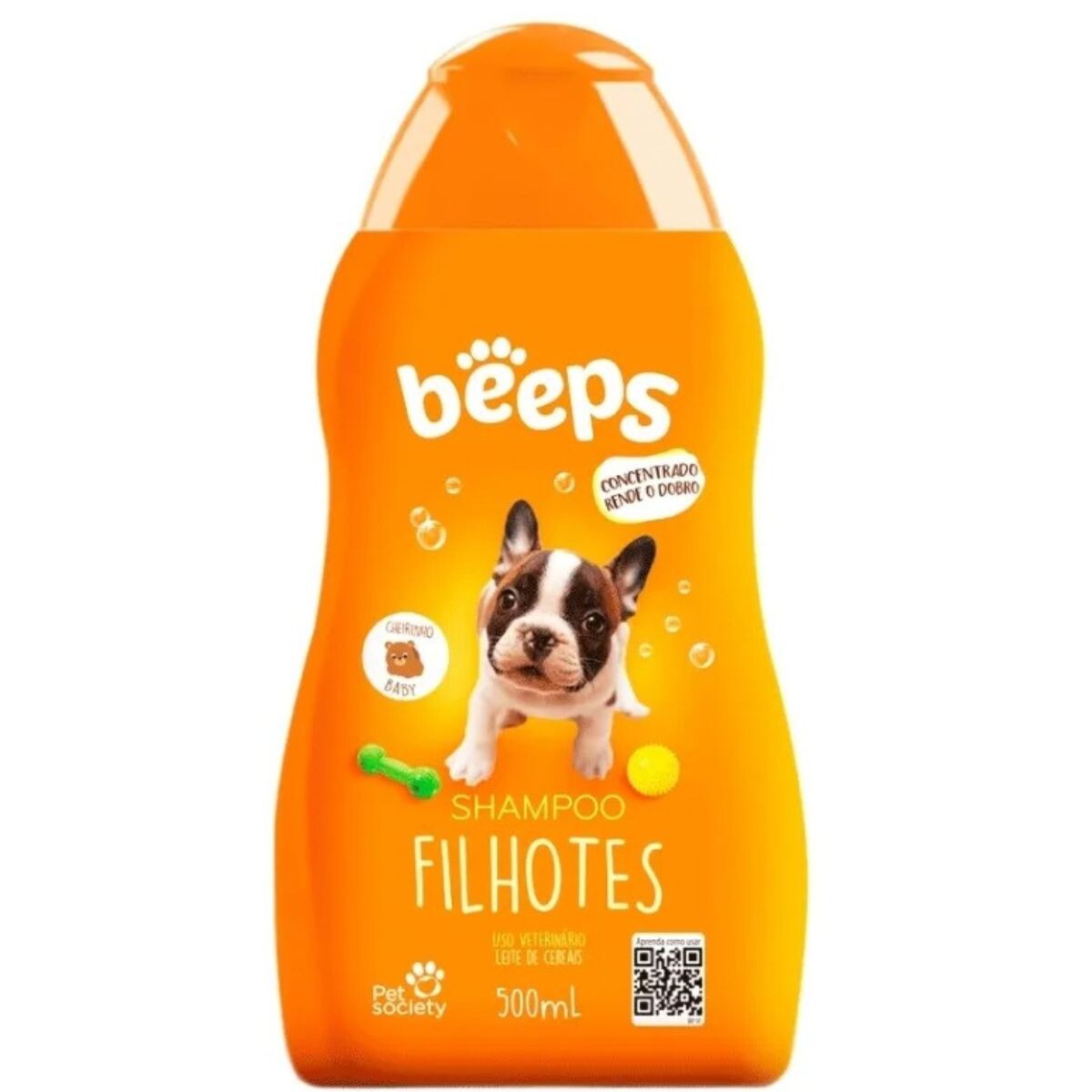 SHAMPOO BEEPS PUPPIES PARA CACHORROS 500 ML 