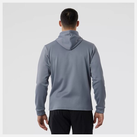 Campera New Balance Training Hombre Tenacity Hoodie & Sweatshirts Grey S/C