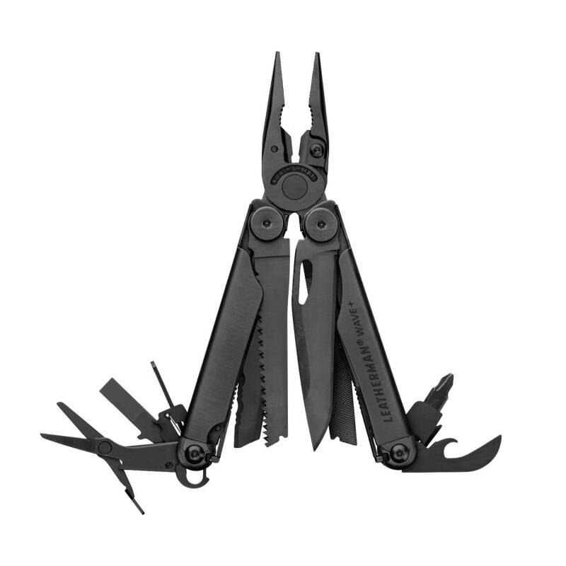 Pinza Multifuncion Leatherman Wave Plus negro