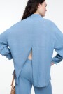 CAMISA ABERTURA Azul