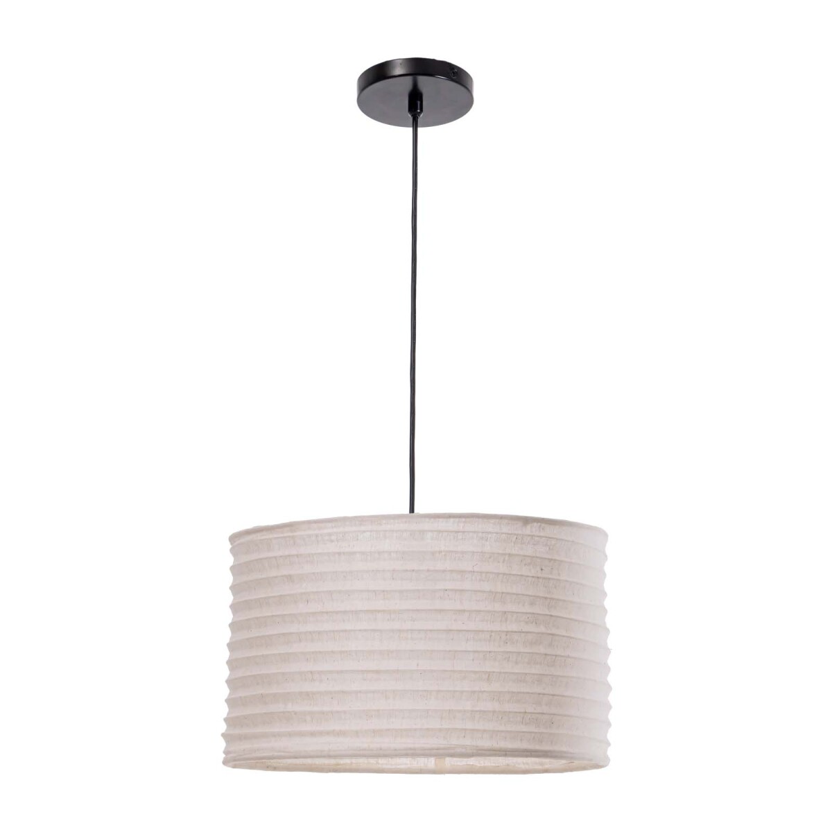 LAMPARA DE TECHO - TELA NATURAL-BEIGE WZ5D 