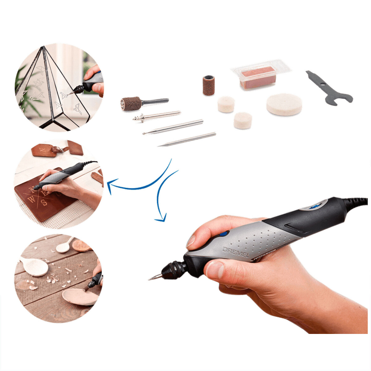 Dremel Stylo+ Minitorno Con 11 Accesorios Dremel 