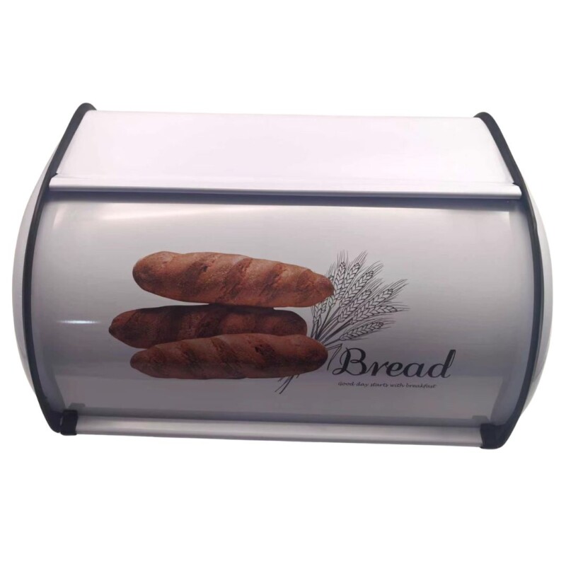 Panera Metal Retro 36x23x15 cm Blanco