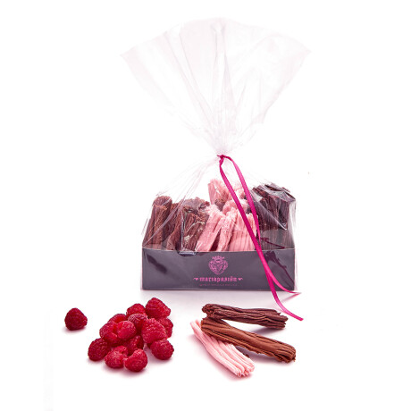 Pack Chocolate en Rama 280 g Frambuesa 33%, Leche 37% y Amargo 58% Puro Cacao Pack Chocolate en Rama 280 g Frambuesa 33%, Leche 37% y Amargo 58% Puro Cacao