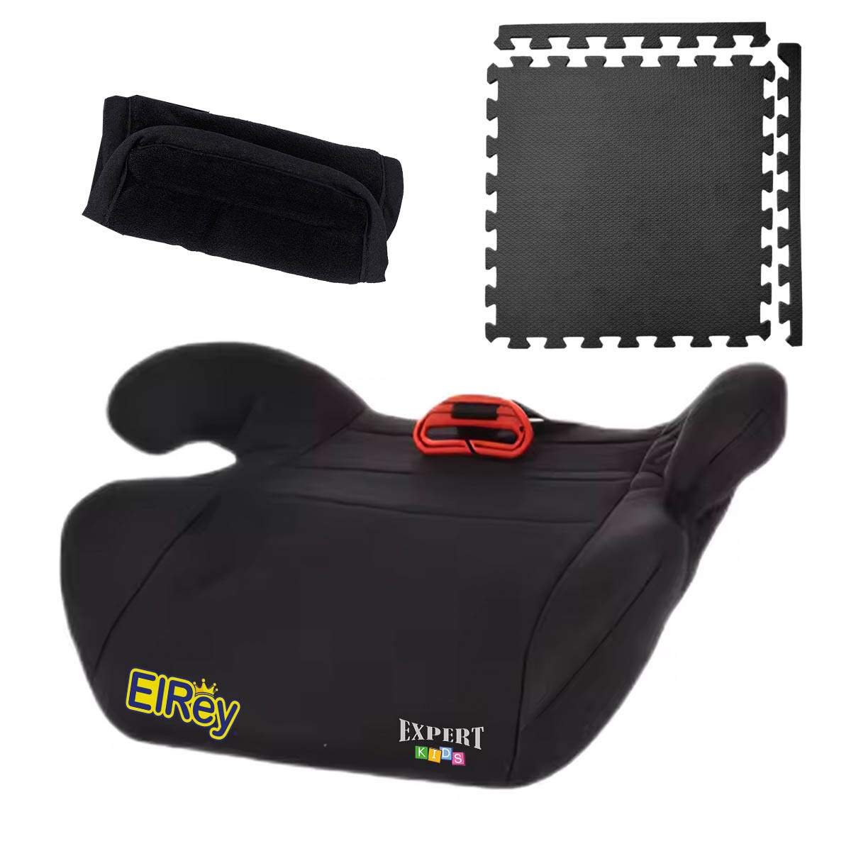 Silla Auto Booster Seguridad Expert kids Thor Tatami - Negro 