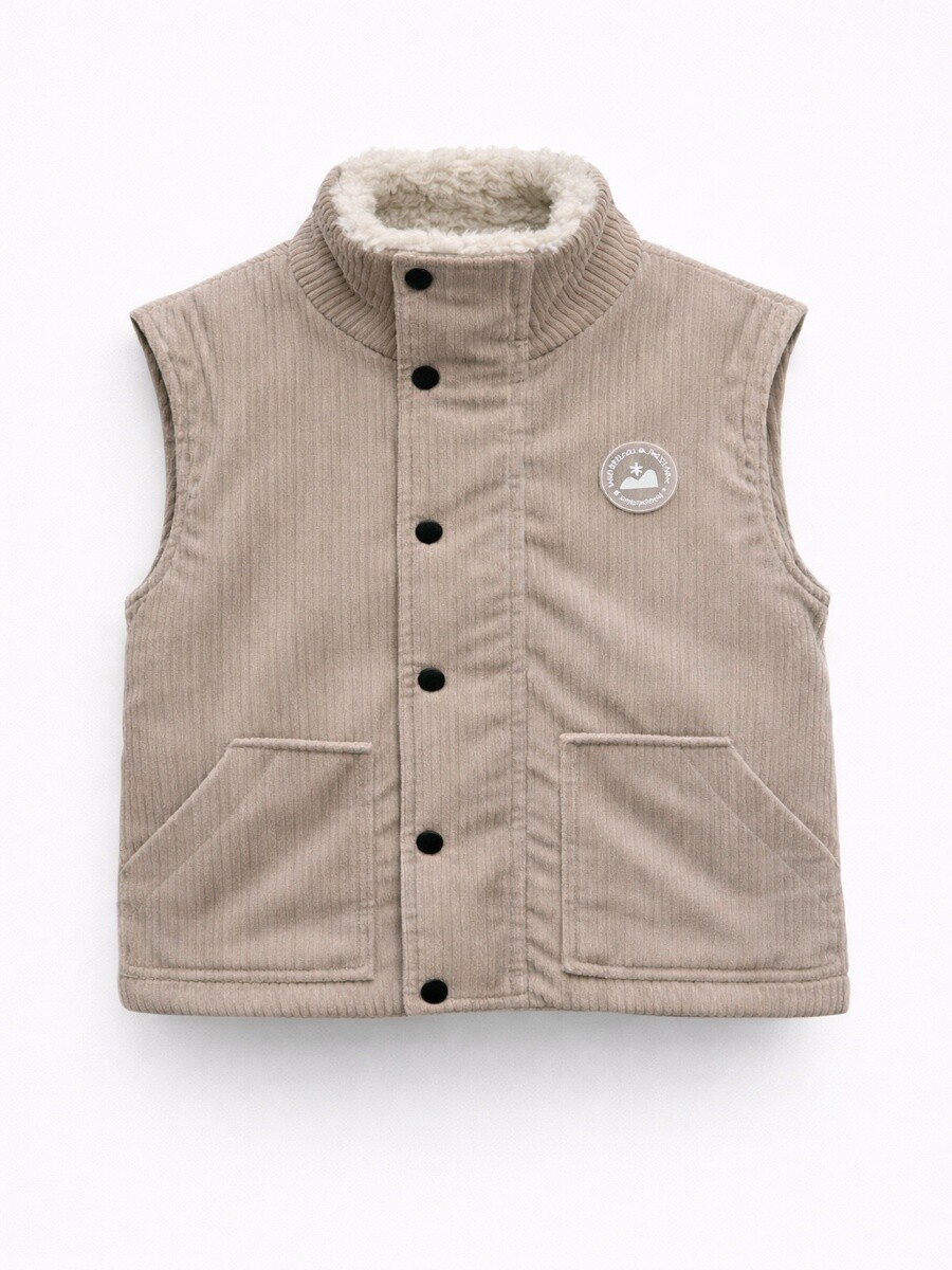 CHALECO IZAN - BEIGE 