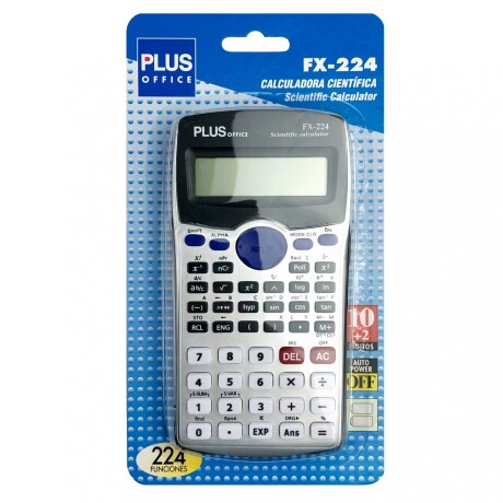 Calculadora Científica Plus Office FX-224 Calculadora Científica Plus Office FX-224