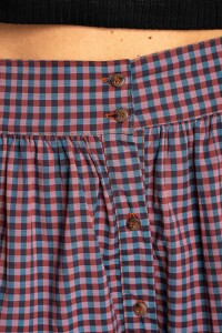 Falda Gingham Multi