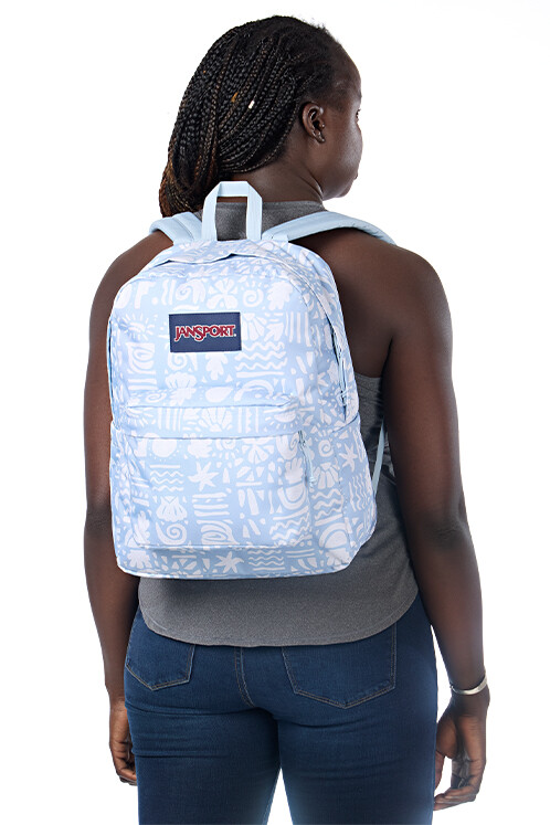 MOCHILA JANSPORT SUPERBREAK PLUS COASTAL CURIOSITIES