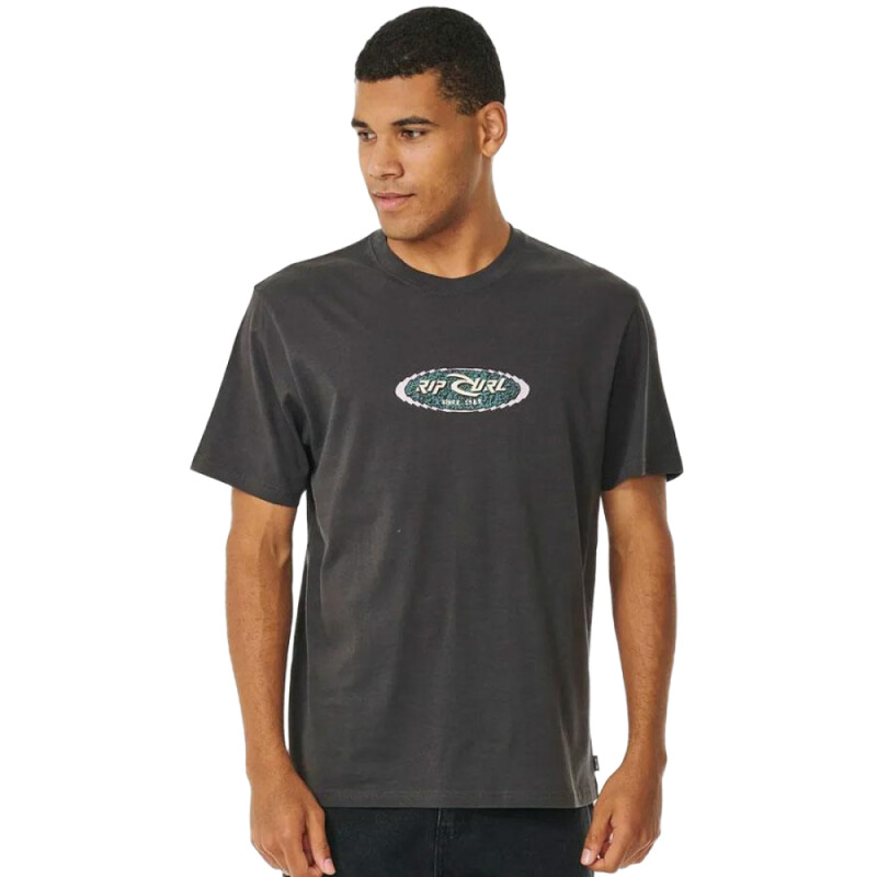 Remera MC Rip Curl Fader Oval Tee - Washed Black Remera MC Rip Curl Fader Oval Tee - Washed Black