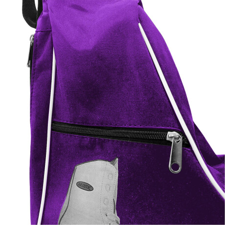 Patineras Bolso Alforja Excelente Calidad P/ Patin Violeta