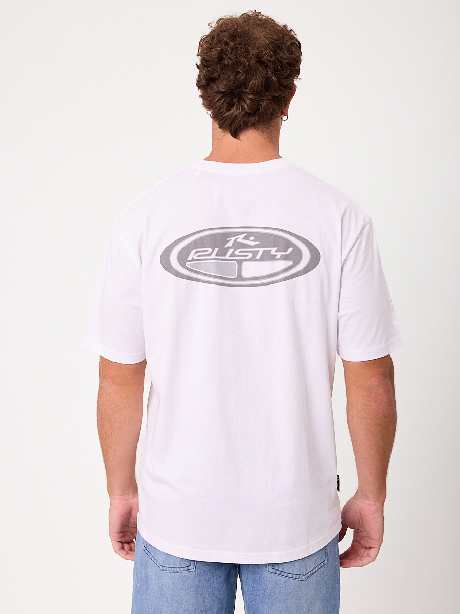 T-SHIRT XIMIT RUSTY - Blanco 