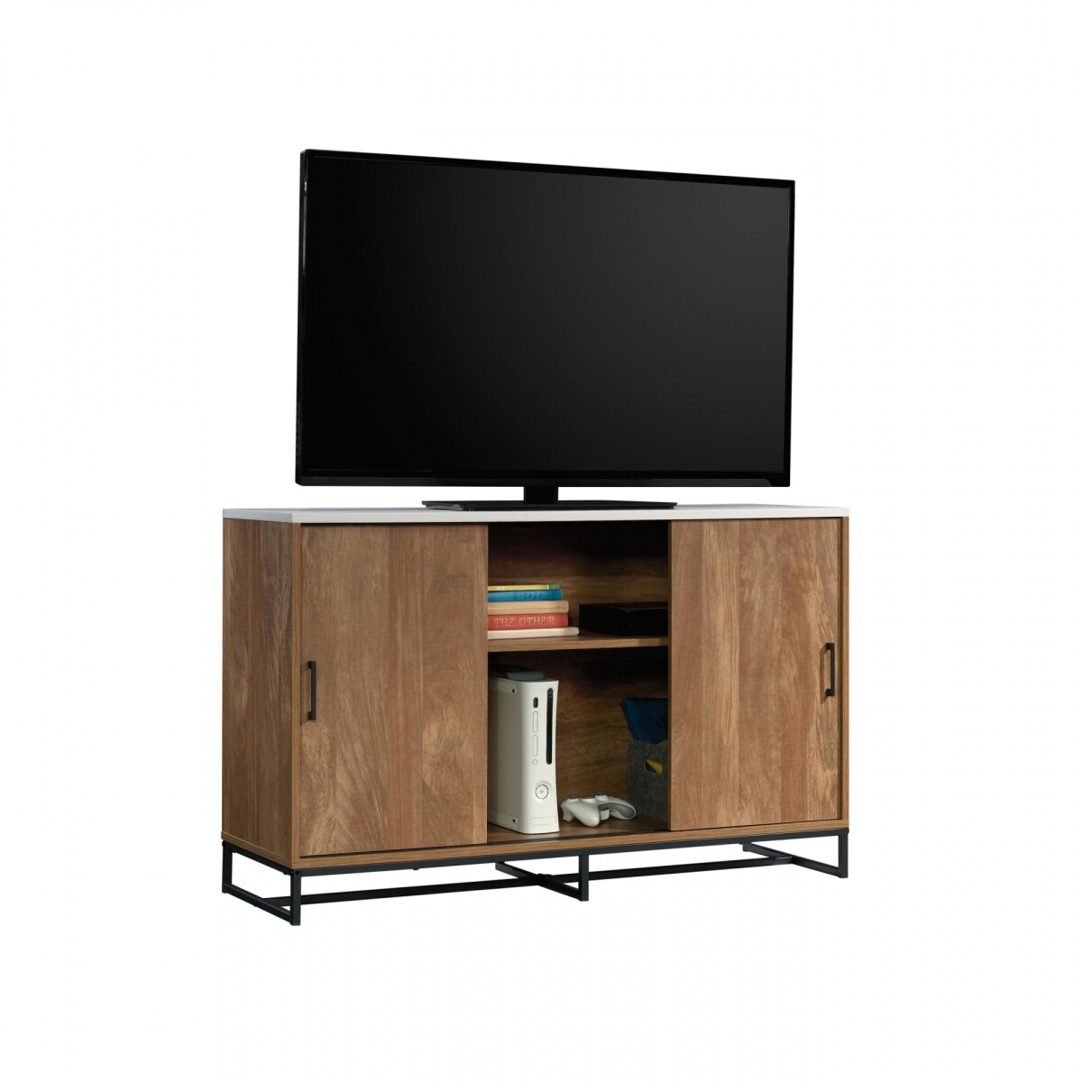 Rack para tv 50 Pulgadas Puertas Corredizas Sauder 