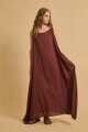 Vestido Relio Marron