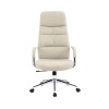 Silla de oficina Cromada 4 Posiciones - Le Mans Gris Claro