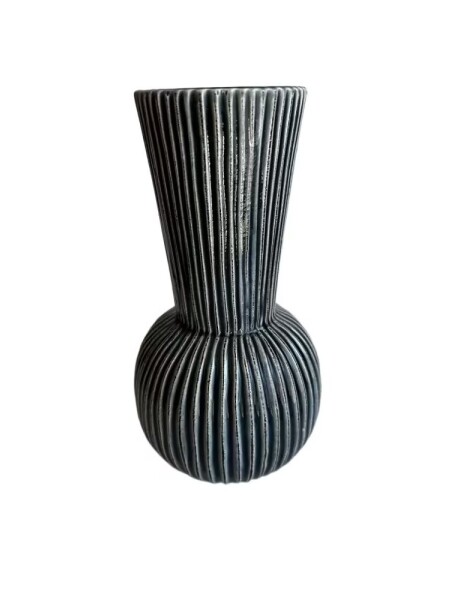 FLORERO LINES 14X14X28CM AZUL FLORERO LINES 14X14X28CM AZUL