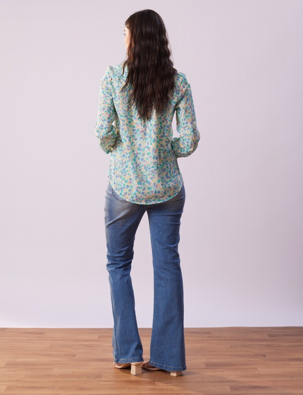 Blusa Printed VERDE/MULTI