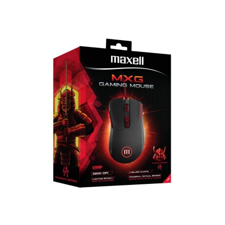 Mouse gamer Maxell Samurai MXG V01