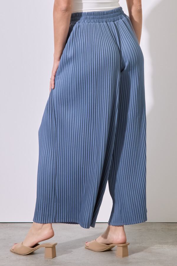 Pantalón Plisado AZUL