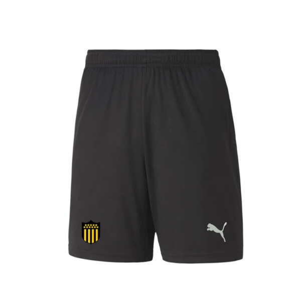 Peñarol Home Shorts 22 - PUMA NEGRO/AMARILLO