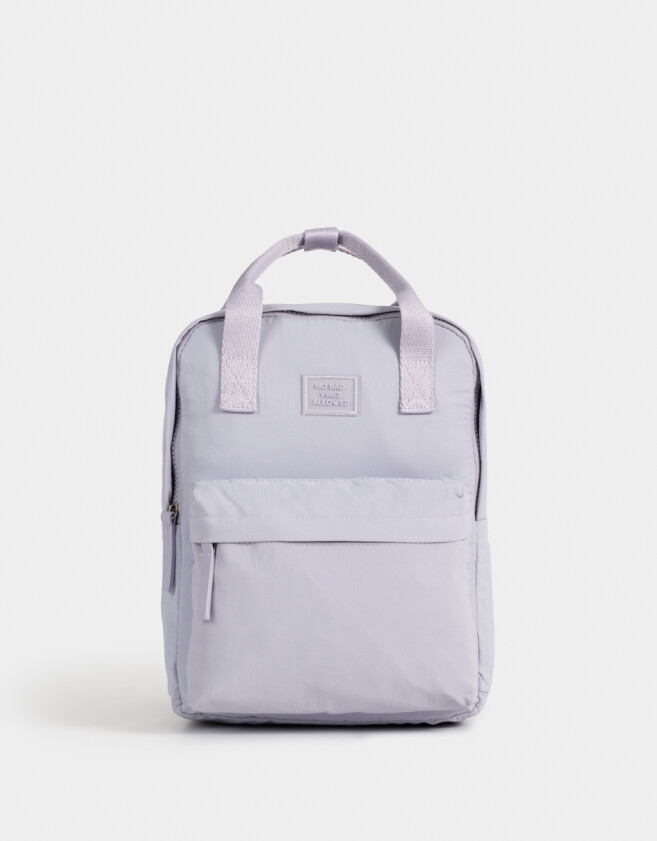 Mochilas Special Price Clasico Mochila Urbana No Bad Vibes Allowed - Violeta Lila