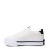 Championes de Mujer Puma Court Classic Vulc Fs Plataforma Blanco - Negro