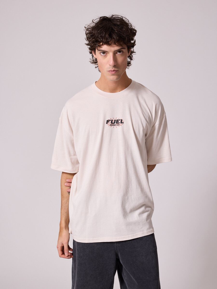 T-SHIRT CICLE DIXIE Crudo