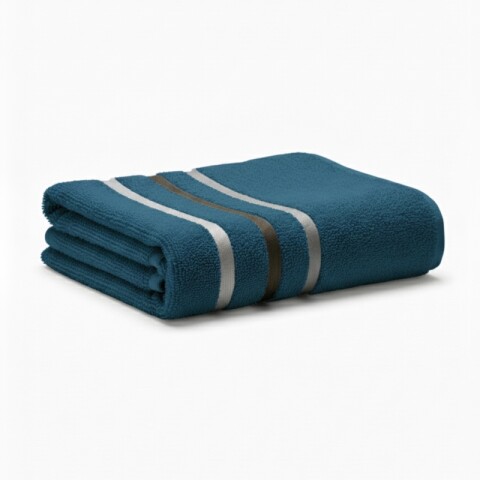 Toalla de Baño 100% Algodón 360g - 70 x 130 cm - Azul Petróleo Toalla de Baño 100% Algodón 360g - 70 x 130 cm - Azul Petróleo