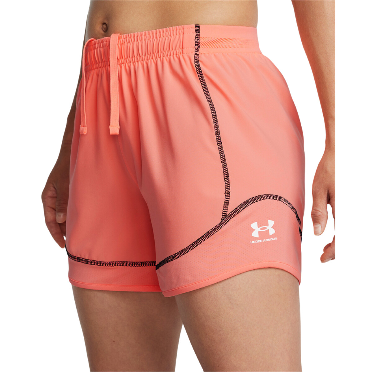 UA W's Ch. Pro Short-ORG - BLK-001 