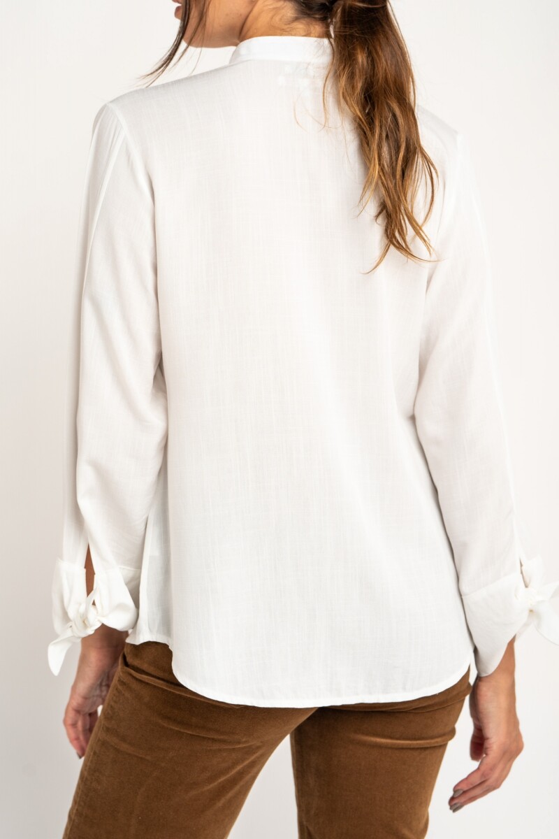 Blusa Nudos Nácar