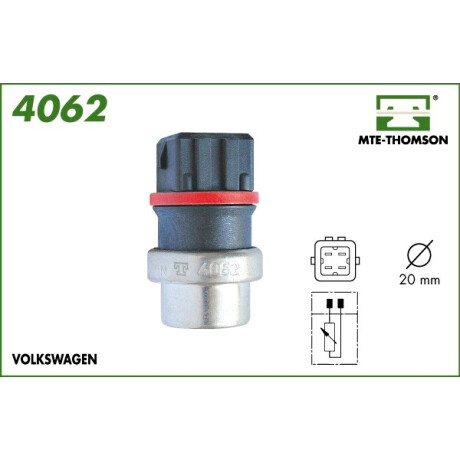 BULBO INTERRUPTOR VOLKSWAGEN TEMP. GOL 1.9D 2T ARO ROJO MLH BULBO INTERRUPTOR VOLKSWAGEN TEMP. GOL 1.9D 2T ARO ROJO MLH