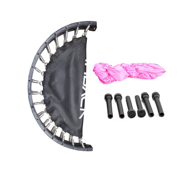 Mini Trampolin Plegable Cama Elástica Saltarín Fitness 102 Cm IMBACK Color Rosa Mini Trampolin Plegable Cama Elástica Saltarín Fitness 102 Cm IMBACK Color Rosa