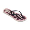 Sandalias Havaianas Slim Animals Mujer Beige/gris Oscuro Metalico