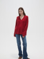 Sweater Varsity Cereza