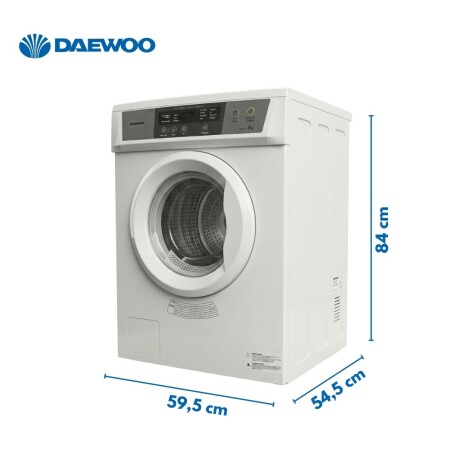 Secarropas 6kg Daewoo | Panel Digital | Color blanco Secarropas 6kg Daewoo | Panel Digital | Color blanco