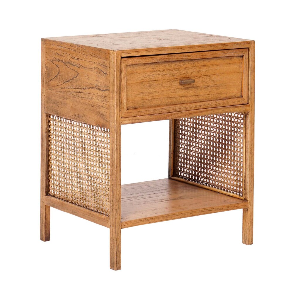 MESA DE LUZ MADERA NATURAL-BEIGE ANTARA