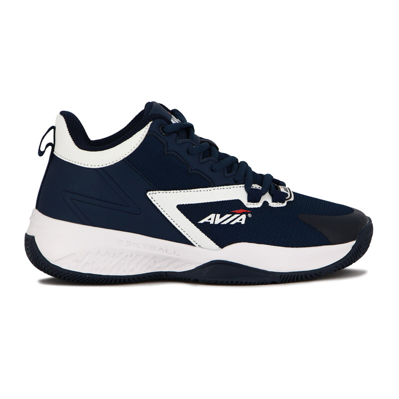 Avia Zapatillas Basket Acordonadas Para Hombre Acero- Navy Marino