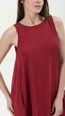 VESTIDO LIZE BORDÓ